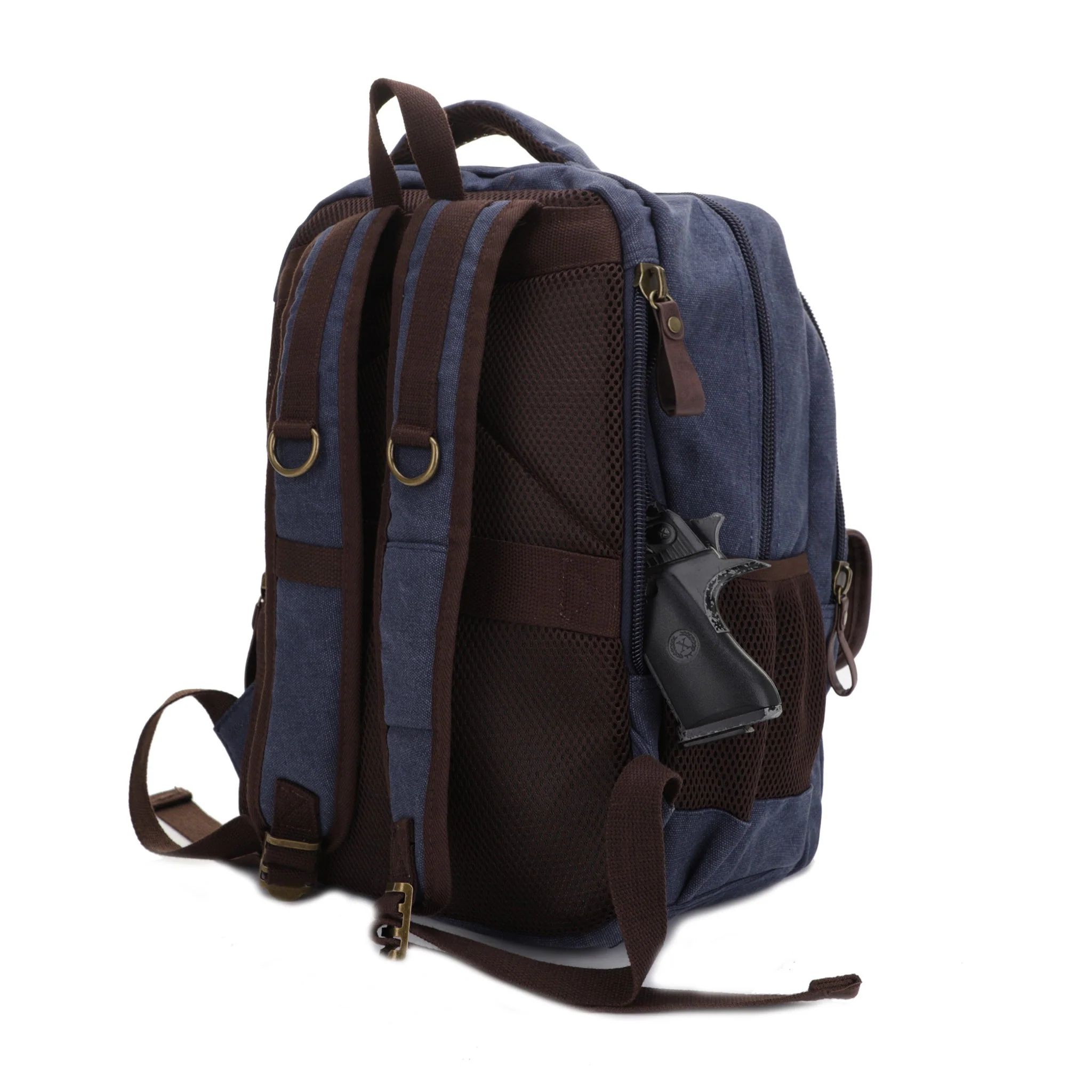 Alpine Concealed Carry Canvas Backpack - Image 24