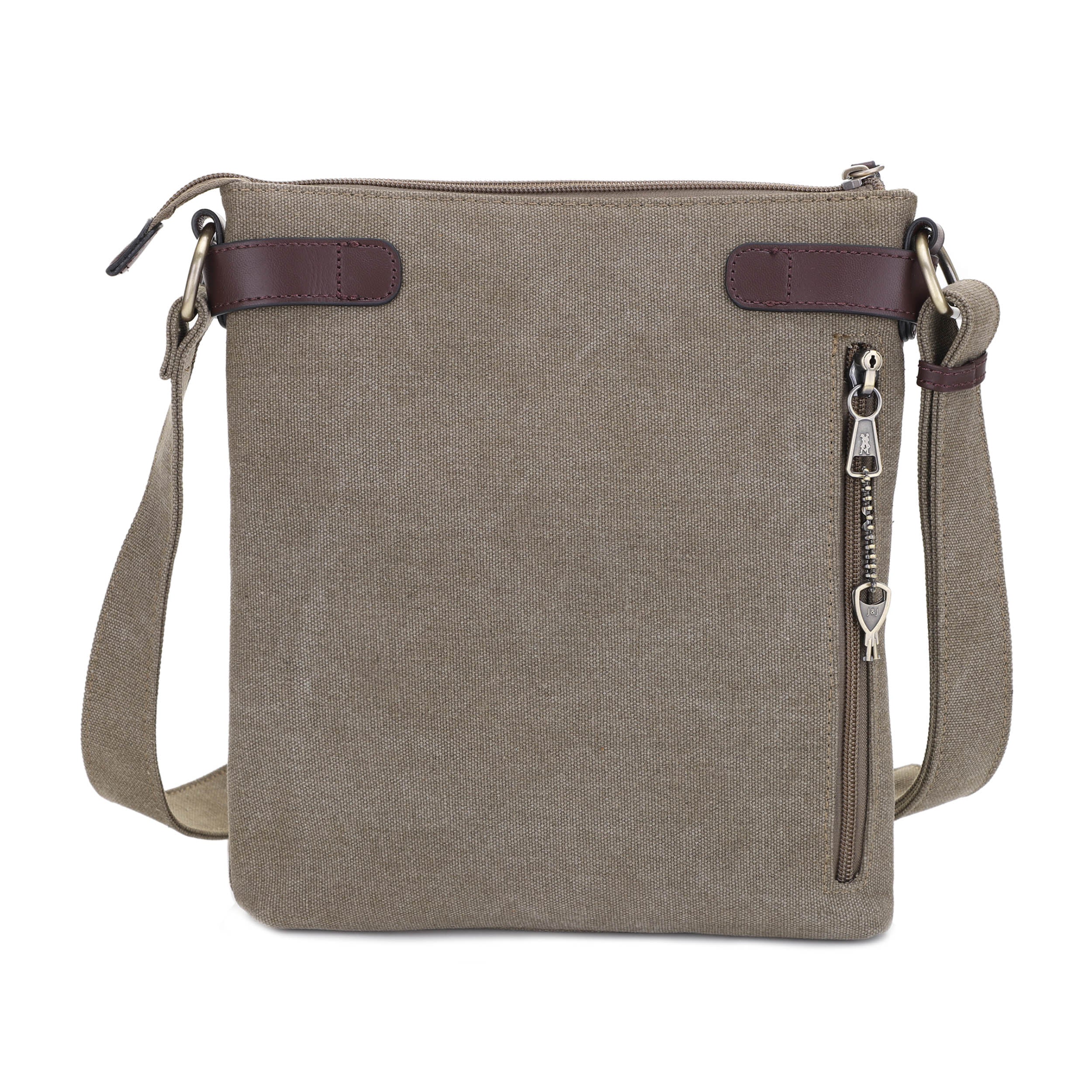 Bailey Concealed Carry Canvas Crossbody - Image 17