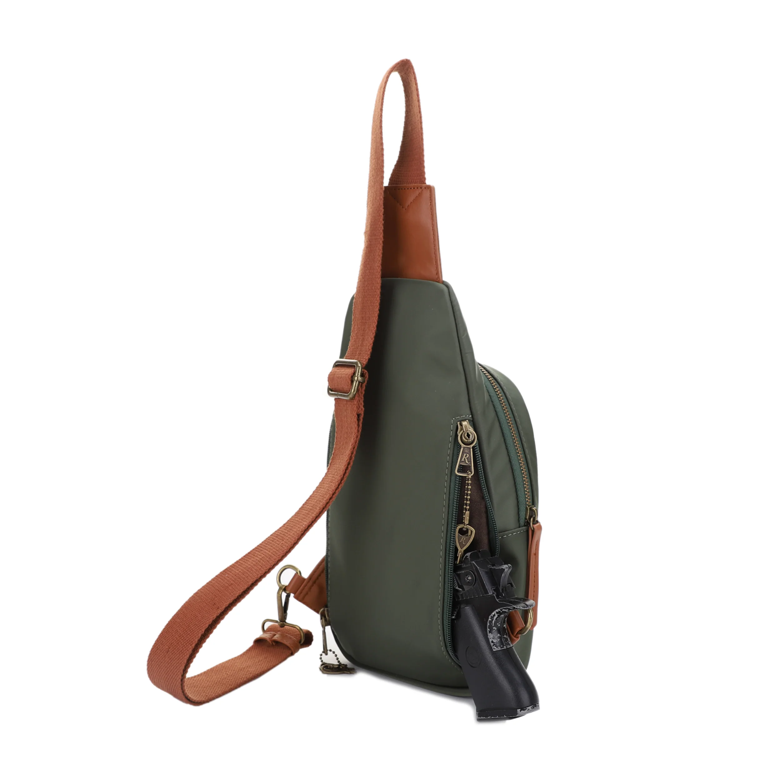 Remington Bridgeport Concealed Carry Lock and Key Sling Shoulder Backpack - Image 24