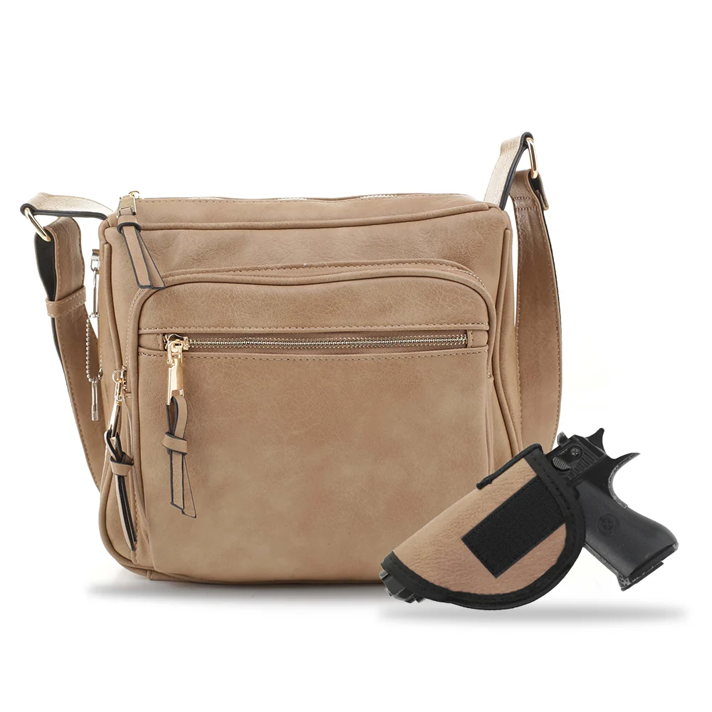 Brooklyn Concealed Carry Lock and Key Crossbody - Image 26