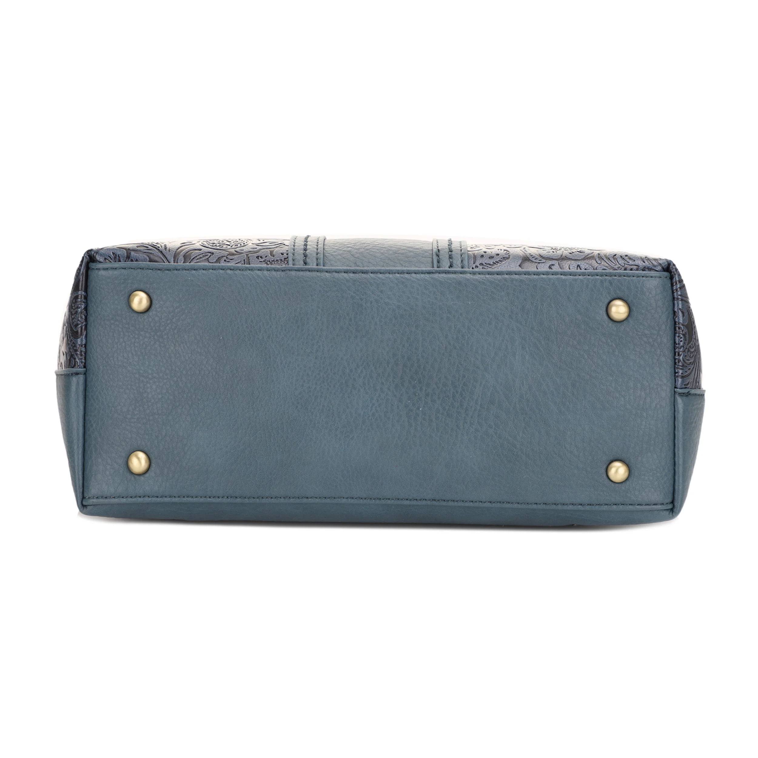 Cassidy Concealed Carry Tooled Tote Bag with Matching Wallet - Image 38
