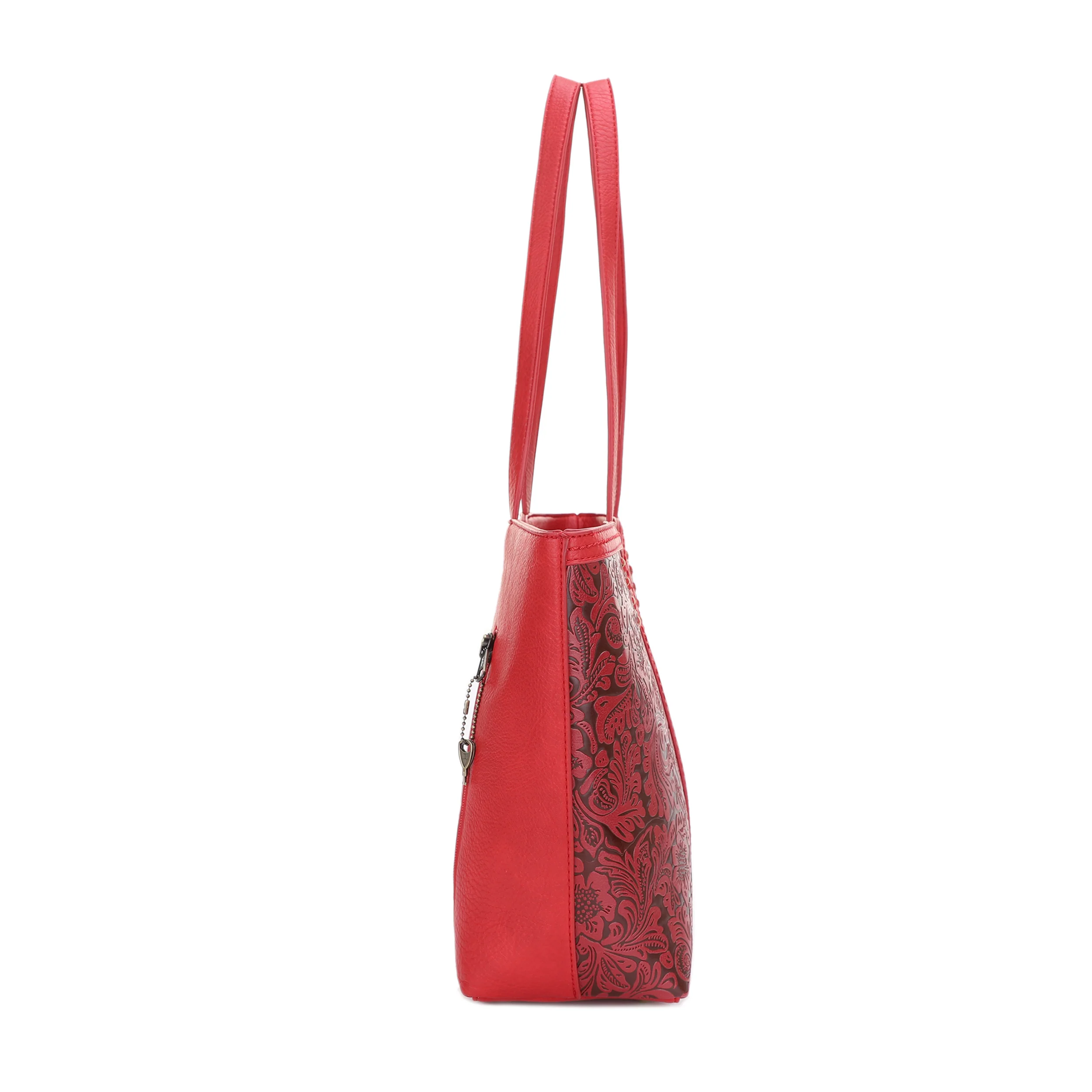 Cassidy Concealed Carry Tooled Tote Bag with Matching Wallet - Image 5