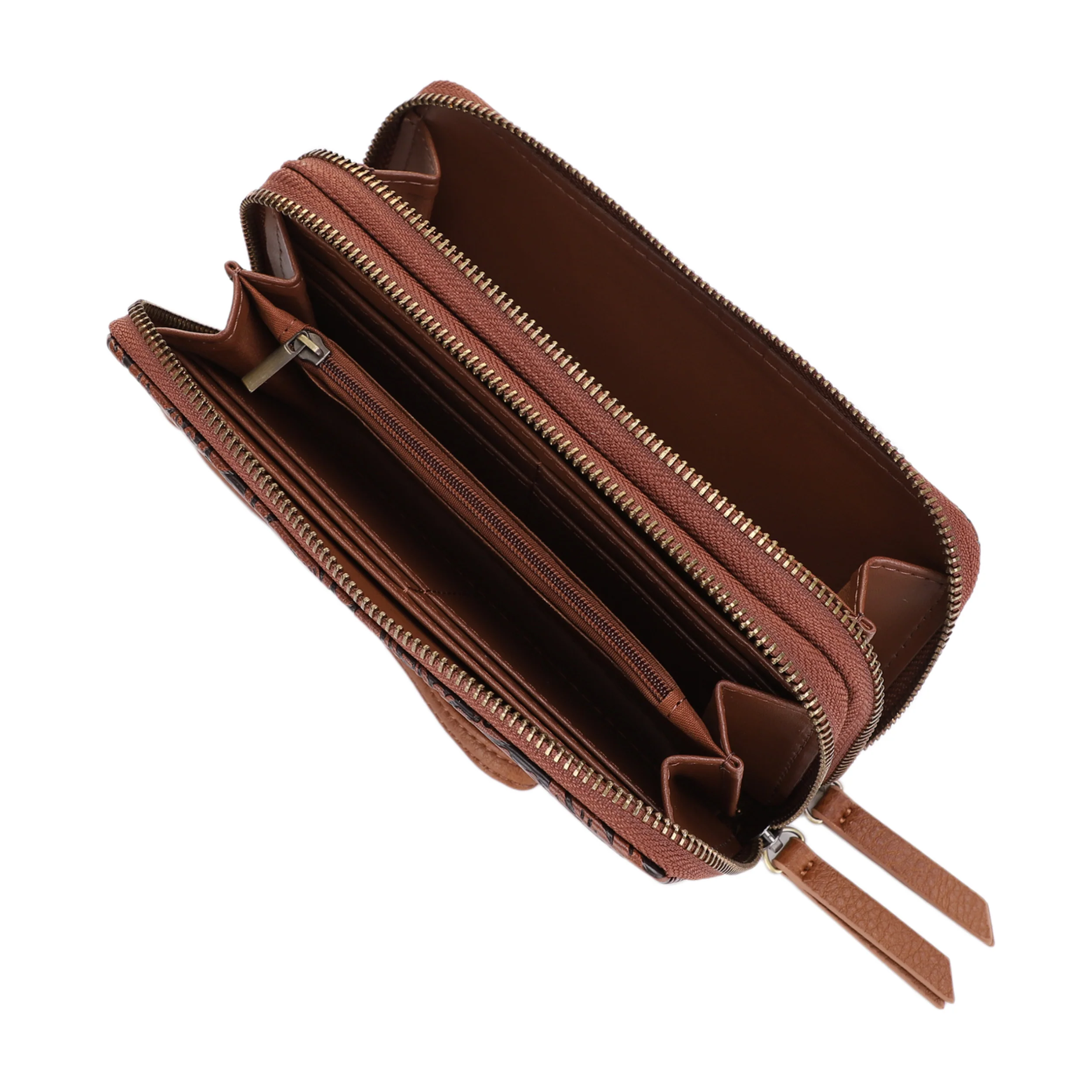 Cassidy Concealed Carry Tooled Tote Bag with Matching Wallet - Image 51