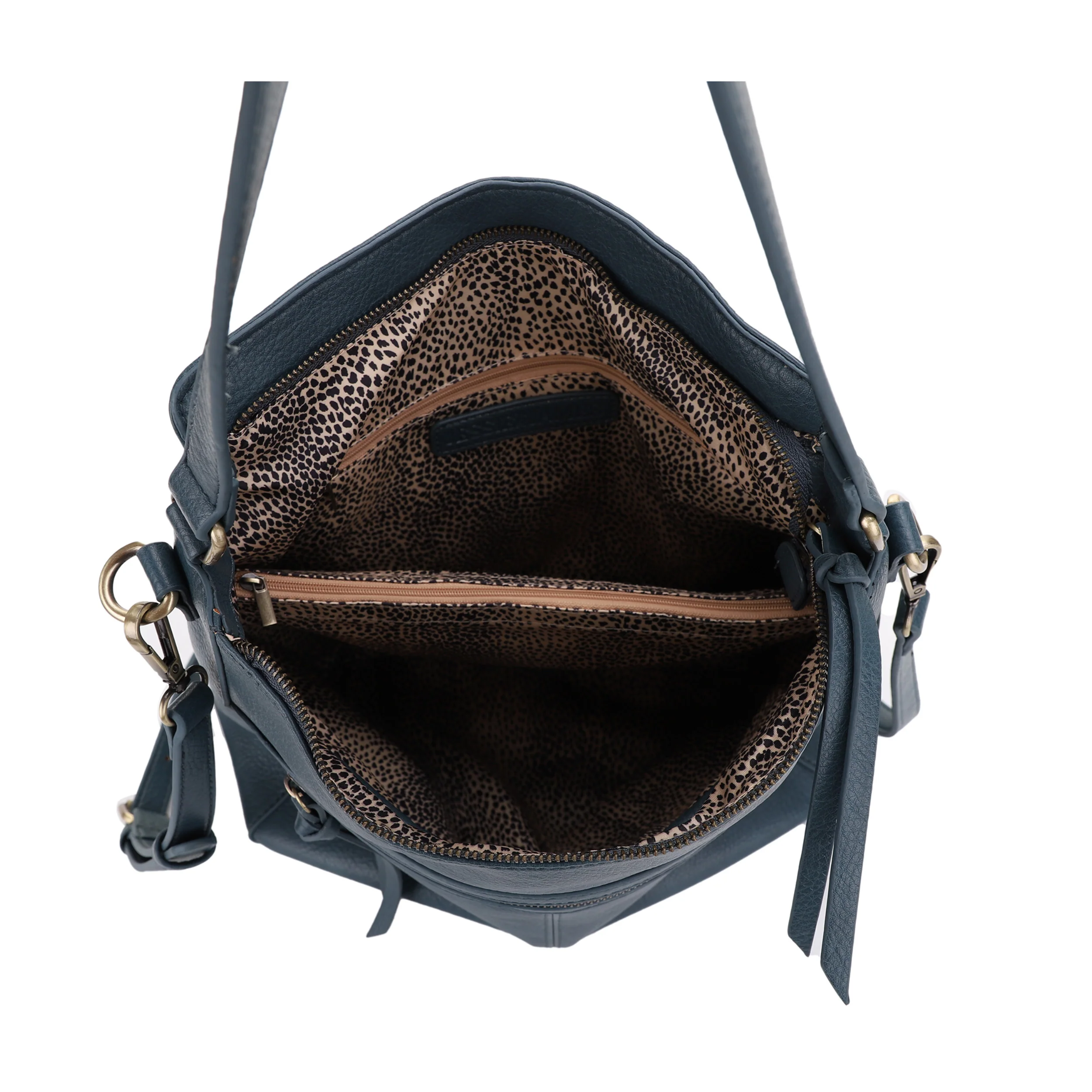 Dakota Concealed Carry Lock and Key Hobo Shoulder Bag - Image 20