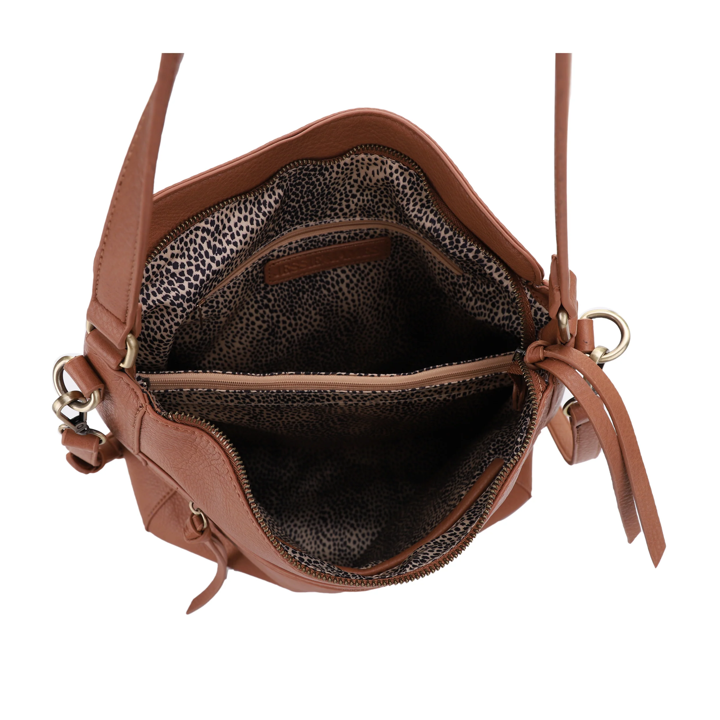 Dakota Concealed Carry Lock and Key Hobo Shoulder Bag - Image 34