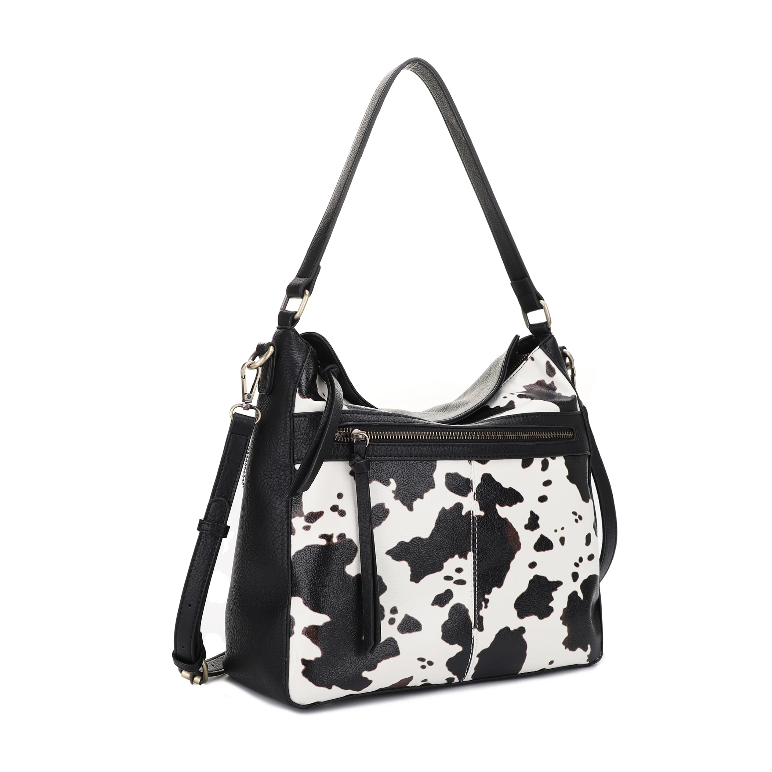 Dakota Concealed Carry Lock and Key Hobo Shoulder Bag - Image 44