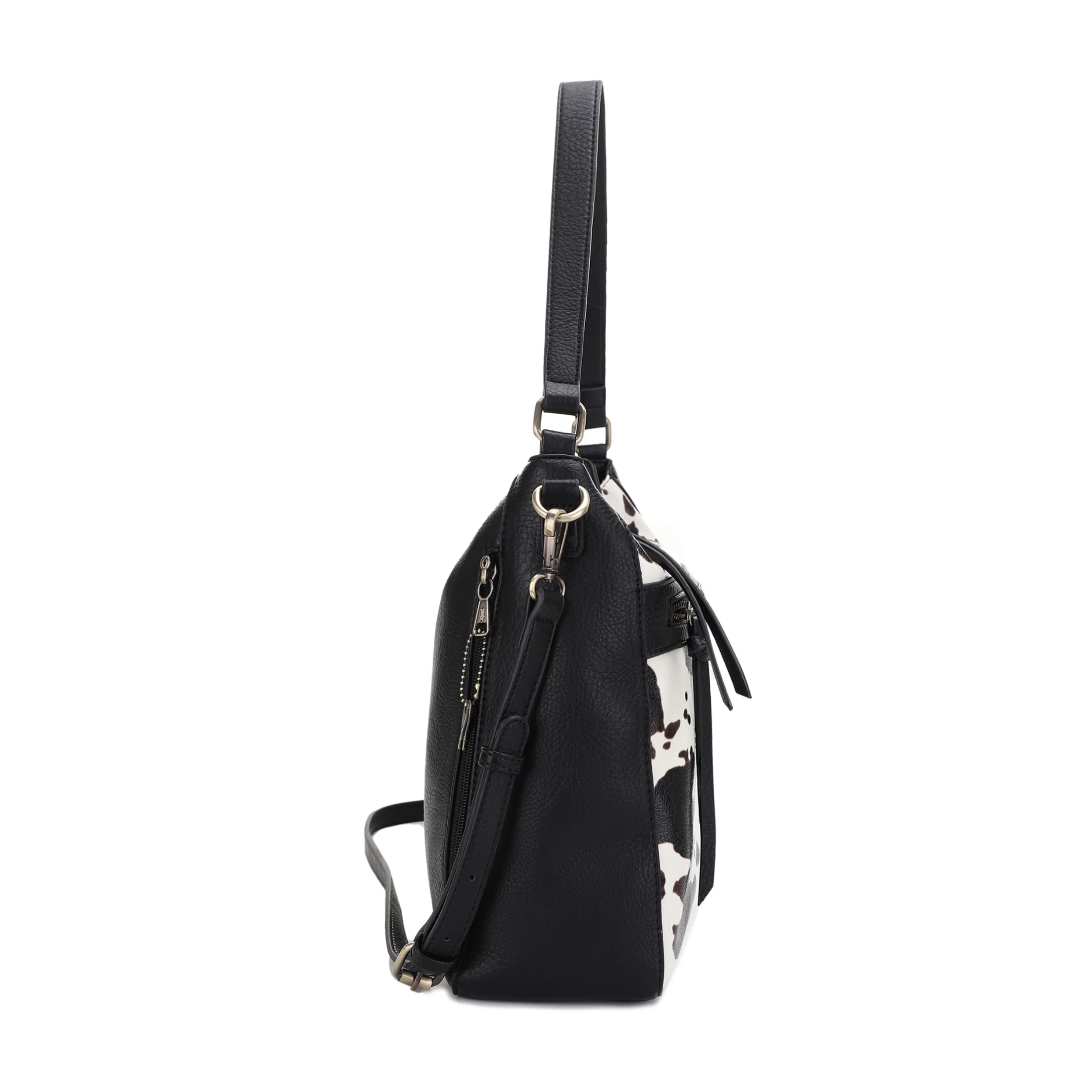 Dakota Concealed Carry Lock and Key Hobo Shoulder Bag - Image 45