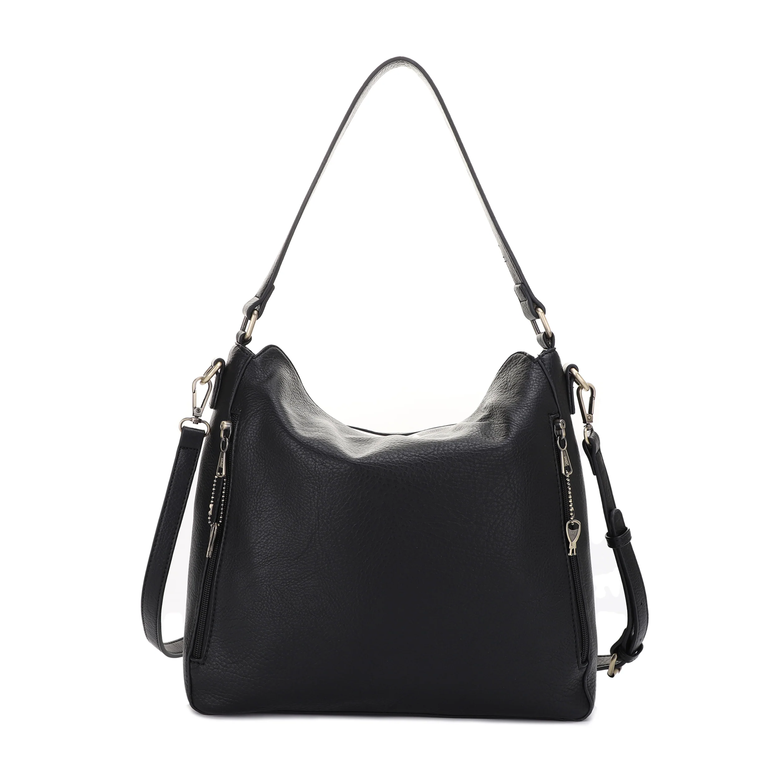 Dakota Concealed Carry Lock and Key Hobo Shoulder Bag - Image 46