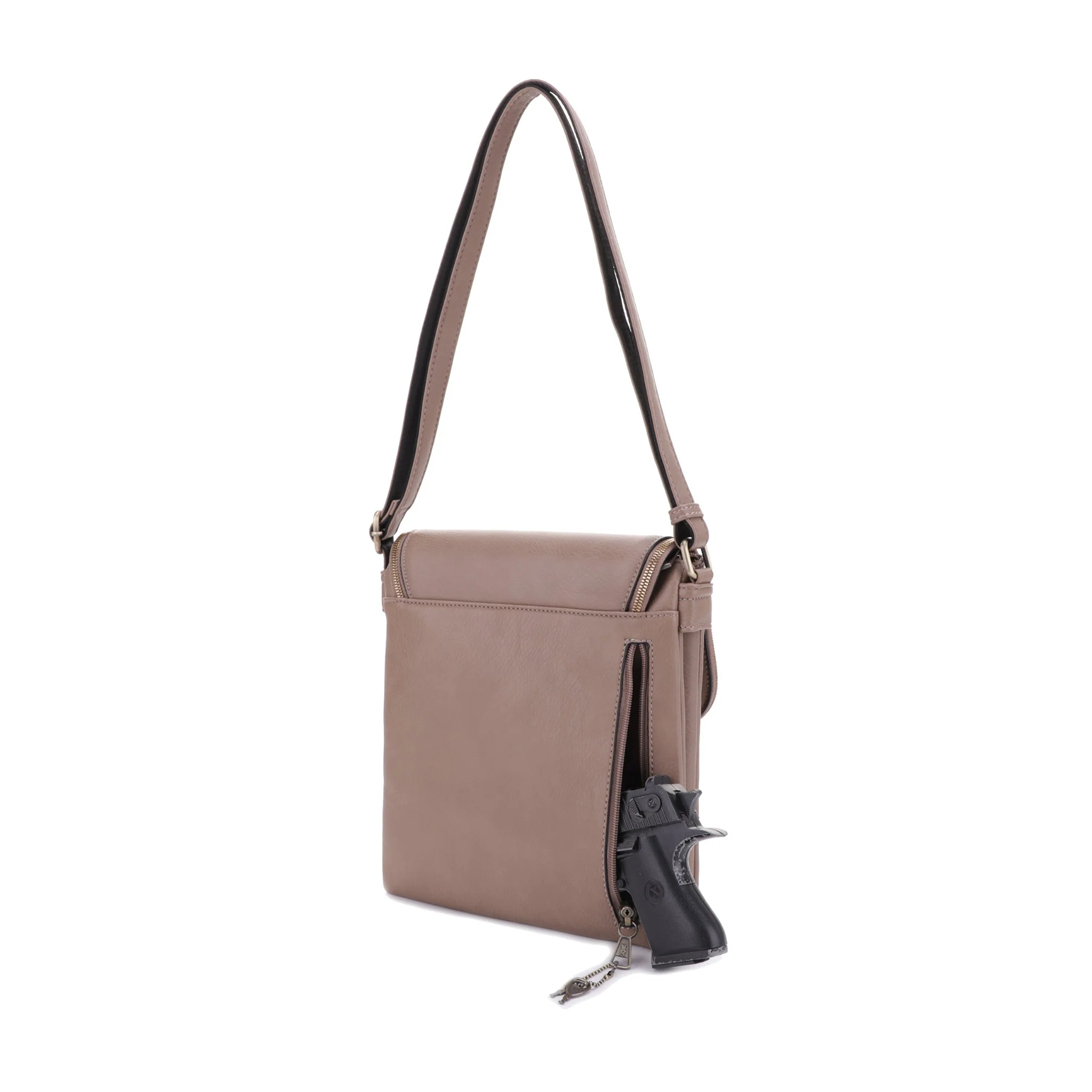 Ella Concealed Carry Lock and Key Crossbody - Image 34