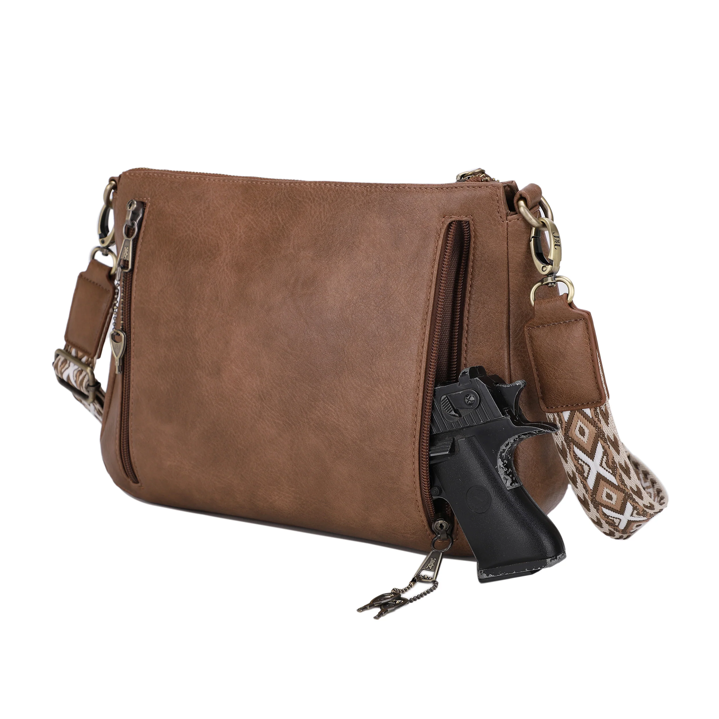 Hudson Concealed Carry Zip Crossbody Bag - Image 53