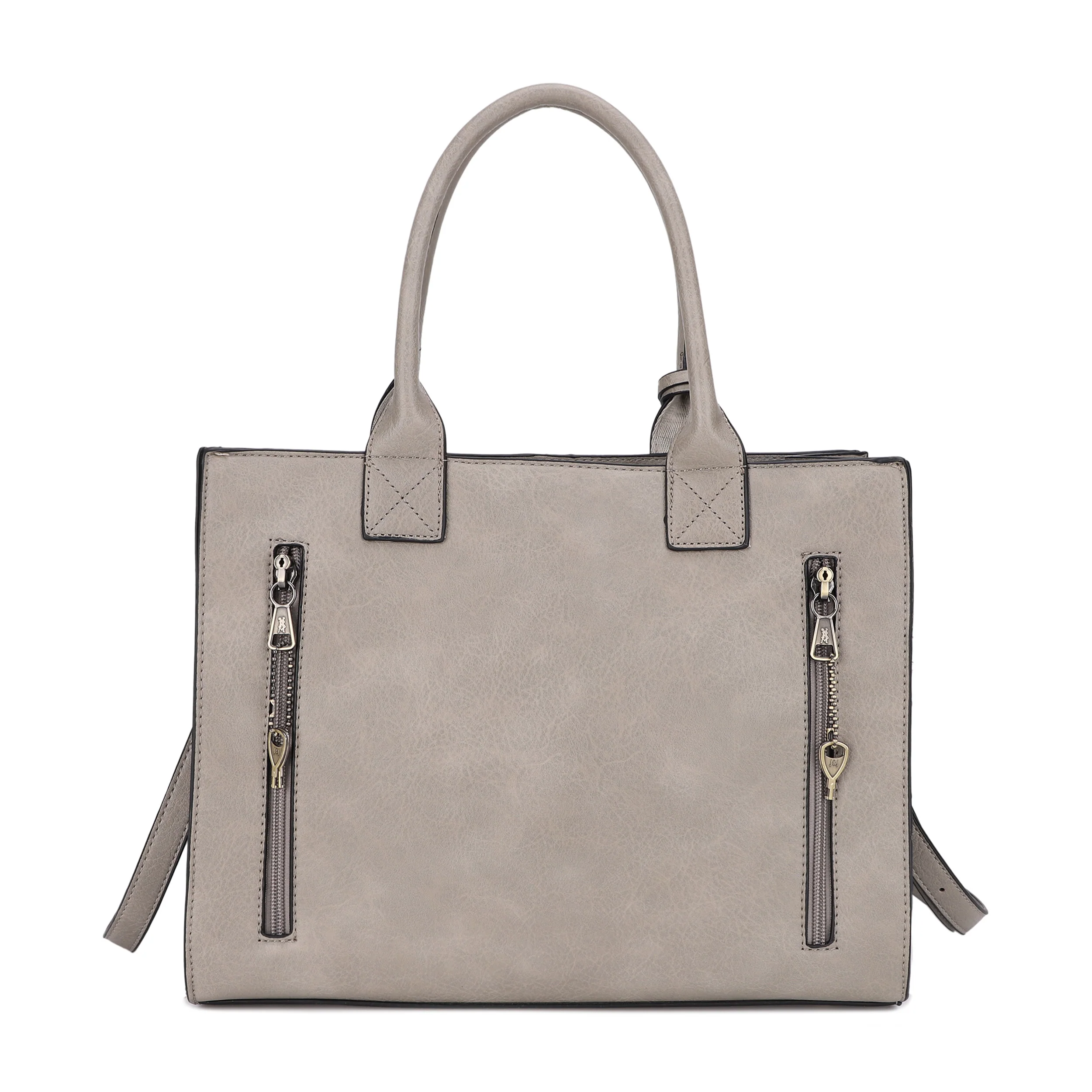 Kate Concealed Carry Lock and Key Satchel with Coin Pouch - Image 12