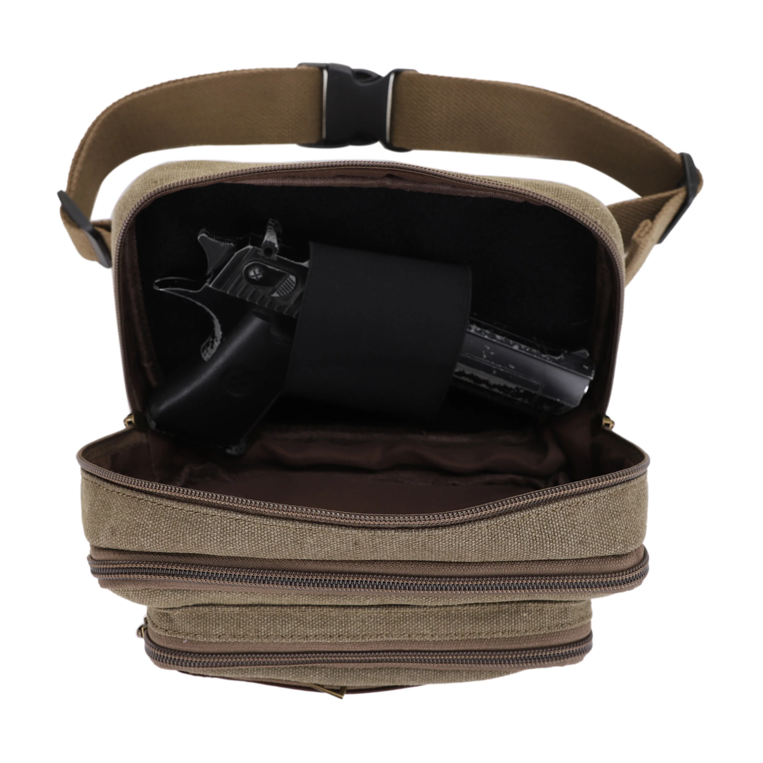 Klamath Unisex Canvas Concealed Carry Waist Bag - Image 49