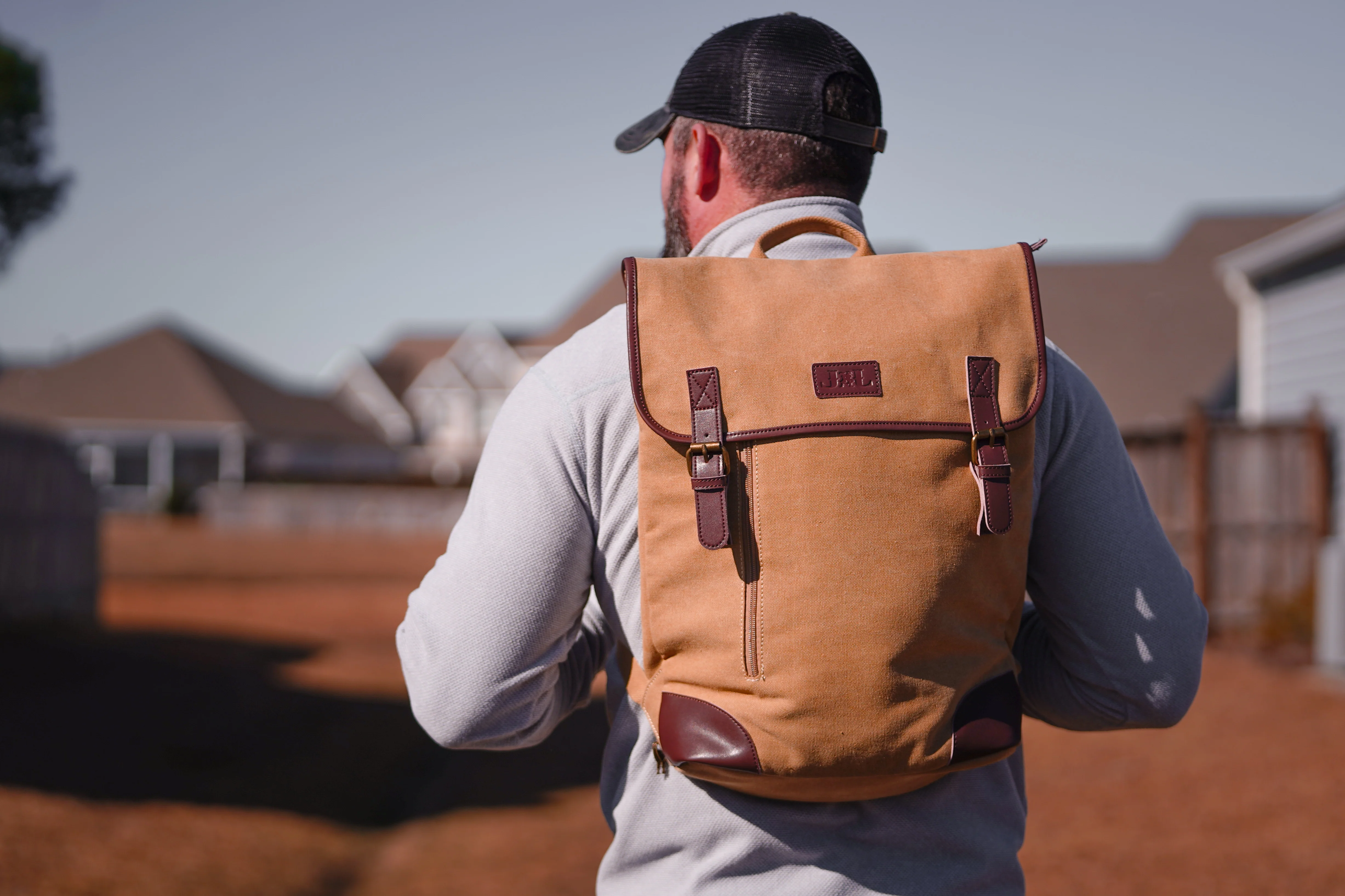 Lassen Unisex Concealed Carry Laptop Backpack - Image 21