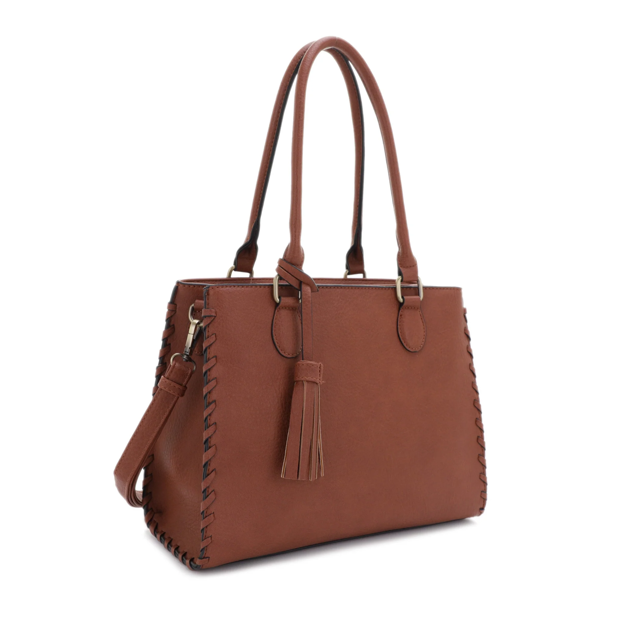 Lioness Concealed Carry Satchel Bag with Tassel - Image 14