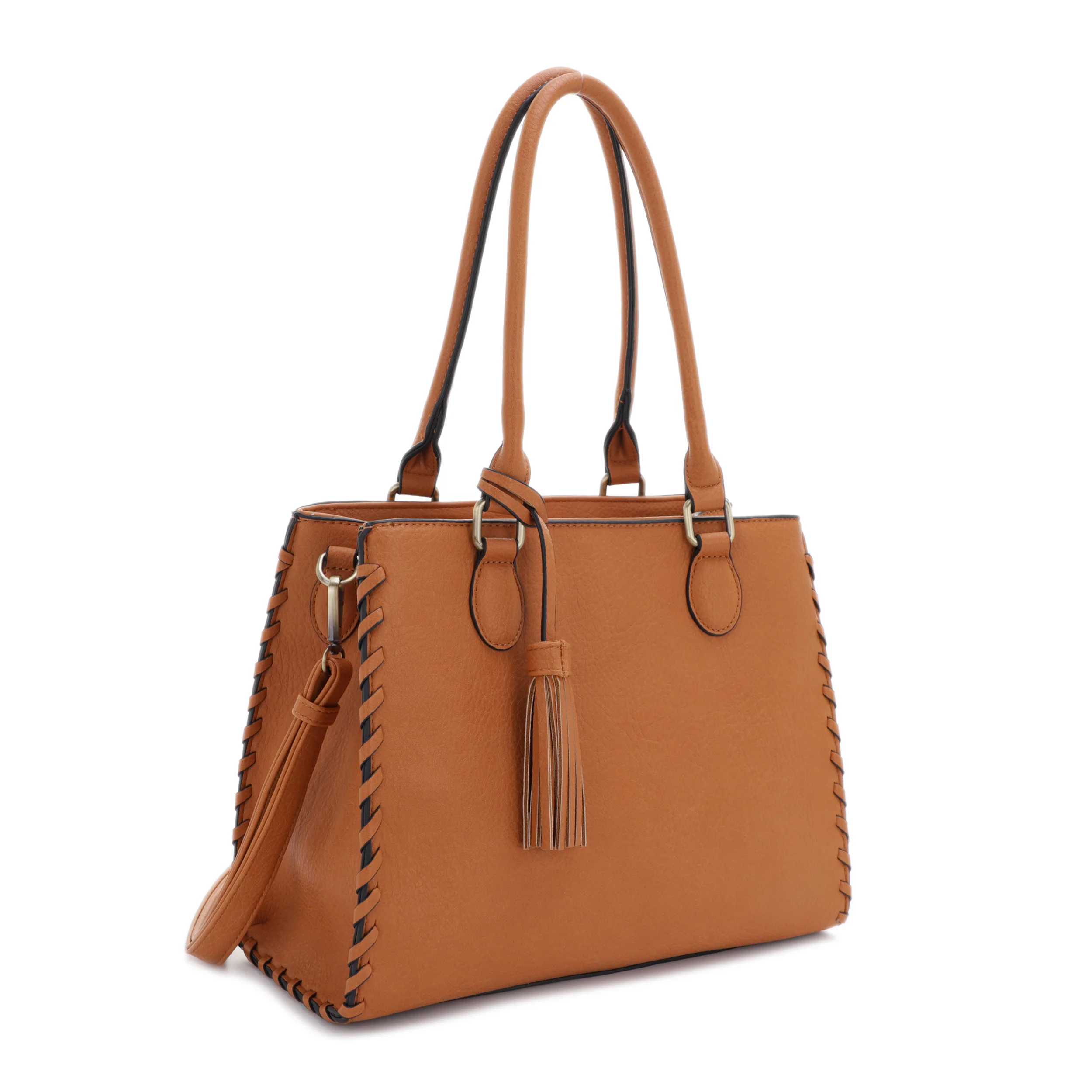 Lioness Concealed Carry Satchel Bag with Tassel - Image 19