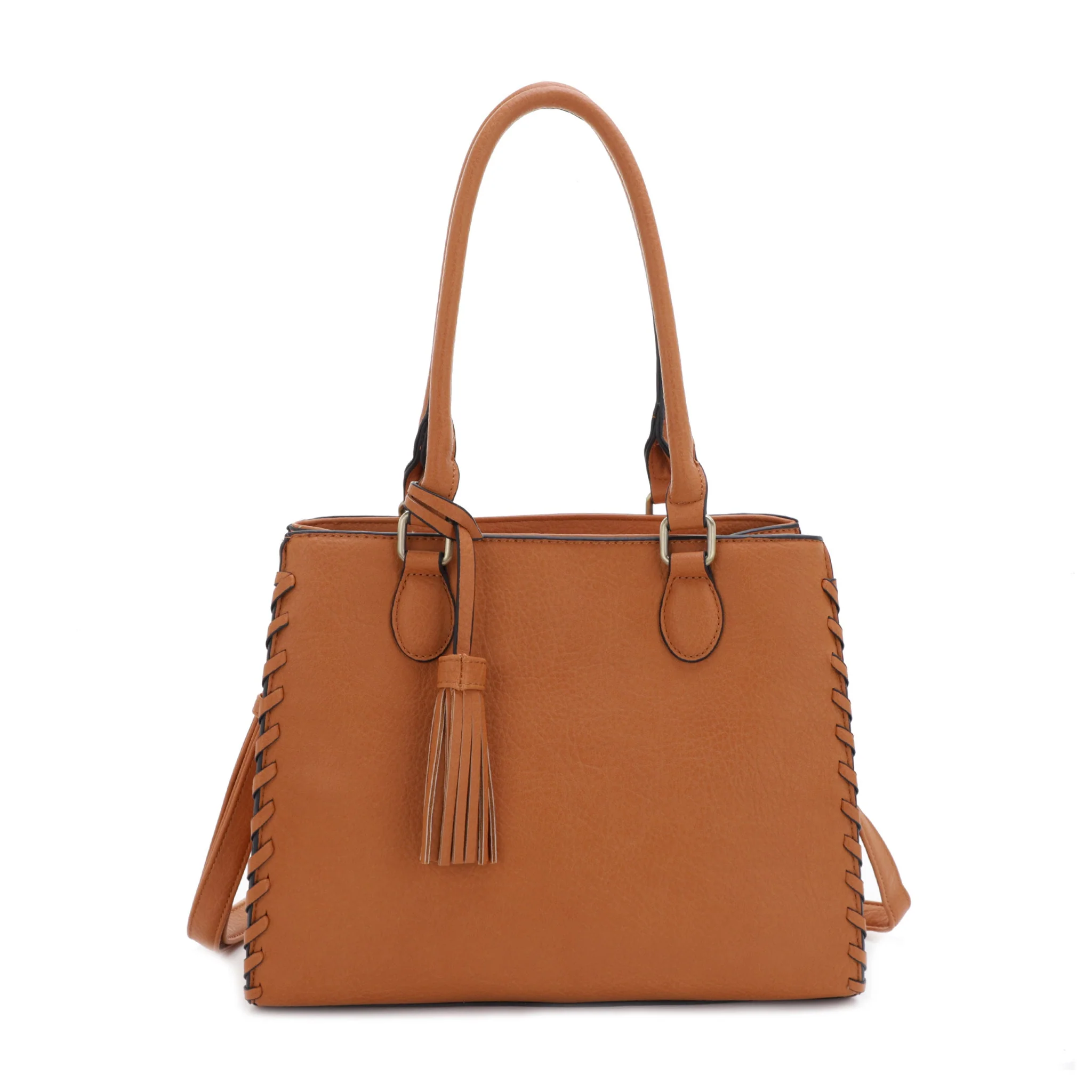Lioness Concealed Carry Satchel Bag with Tassel - Image 21