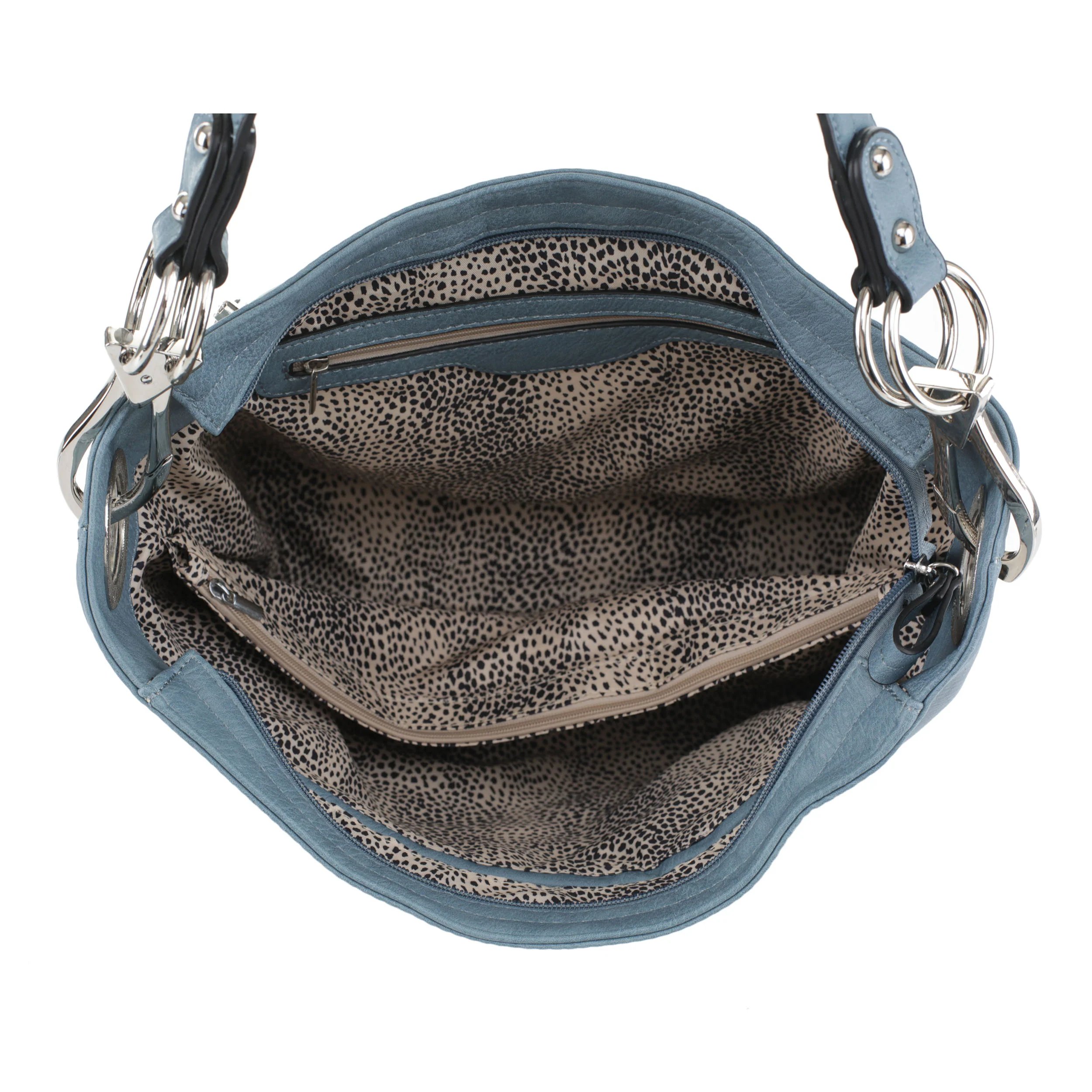 Lydia Lock and Key Hobo Shoulder Bag - Image 31