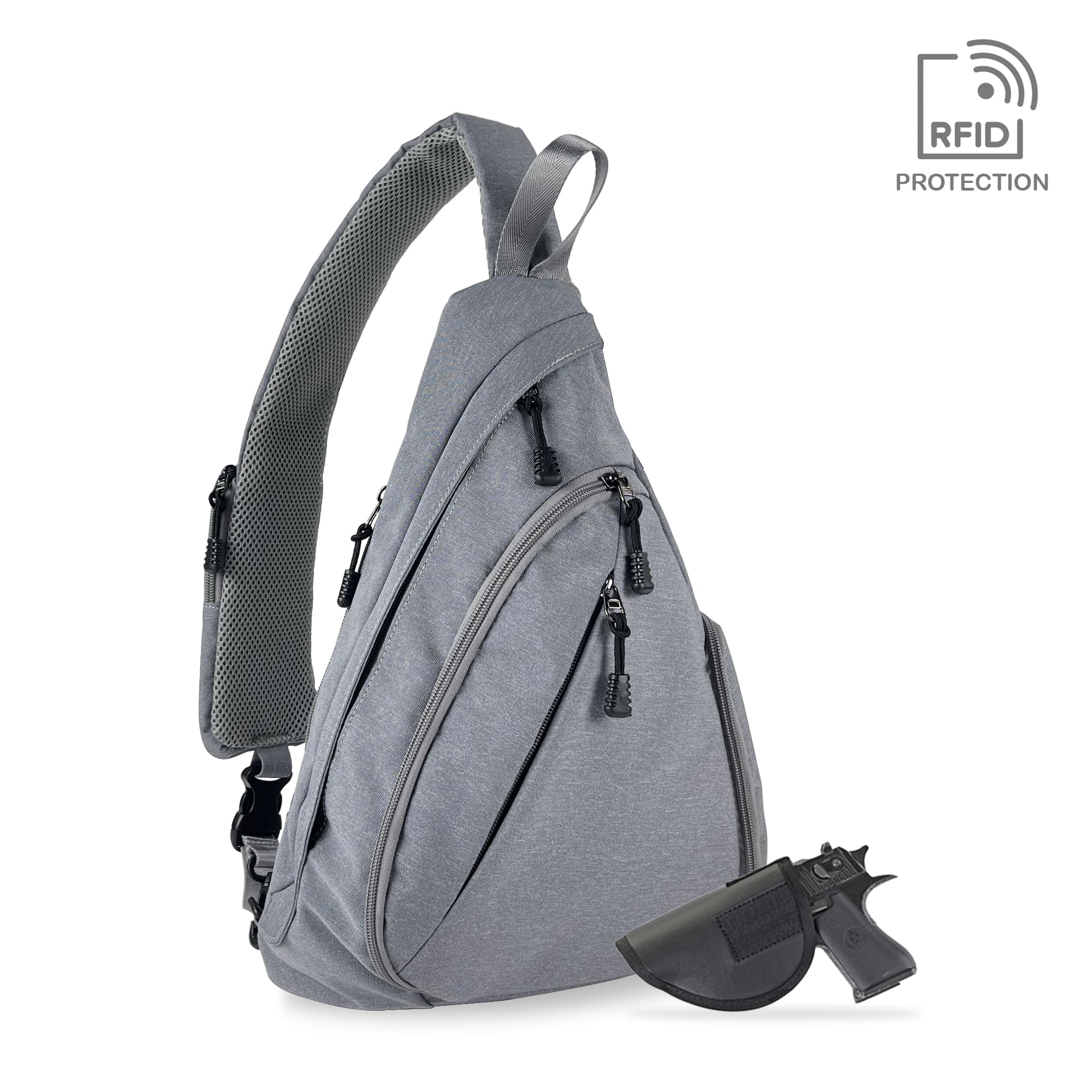 Peyton Sling Shoulder Concealed Carry Backpack - Image 18