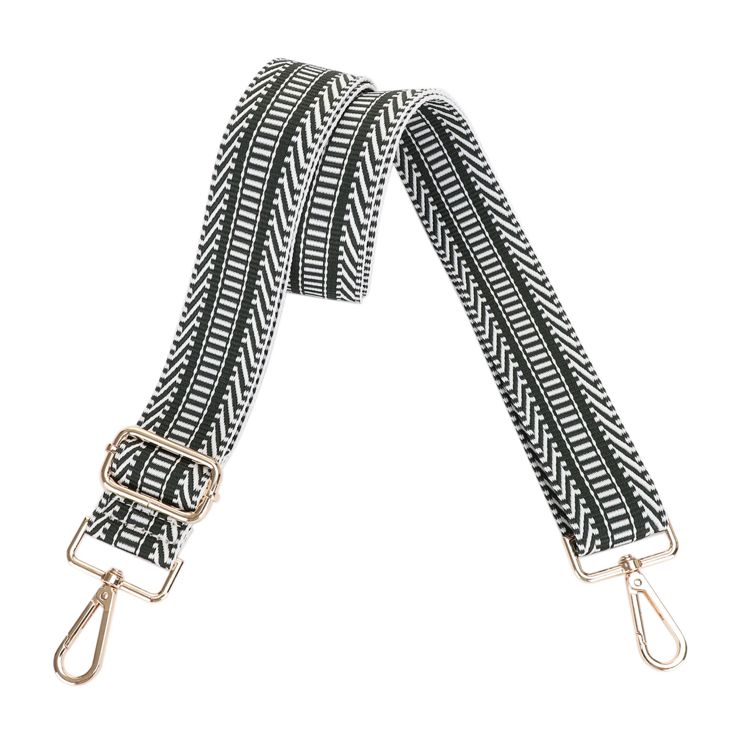 1.5 Inch Wide Replacement Webbing Strap with Gold Metal Hardware - Image 21